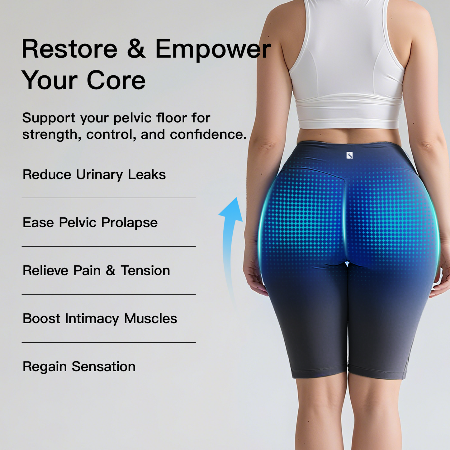 PulseFit™ EMS Toning Shorts