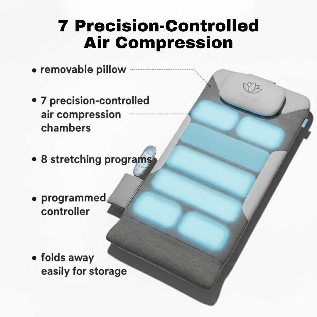 Bargainl Air Compression Back Stretching Mat