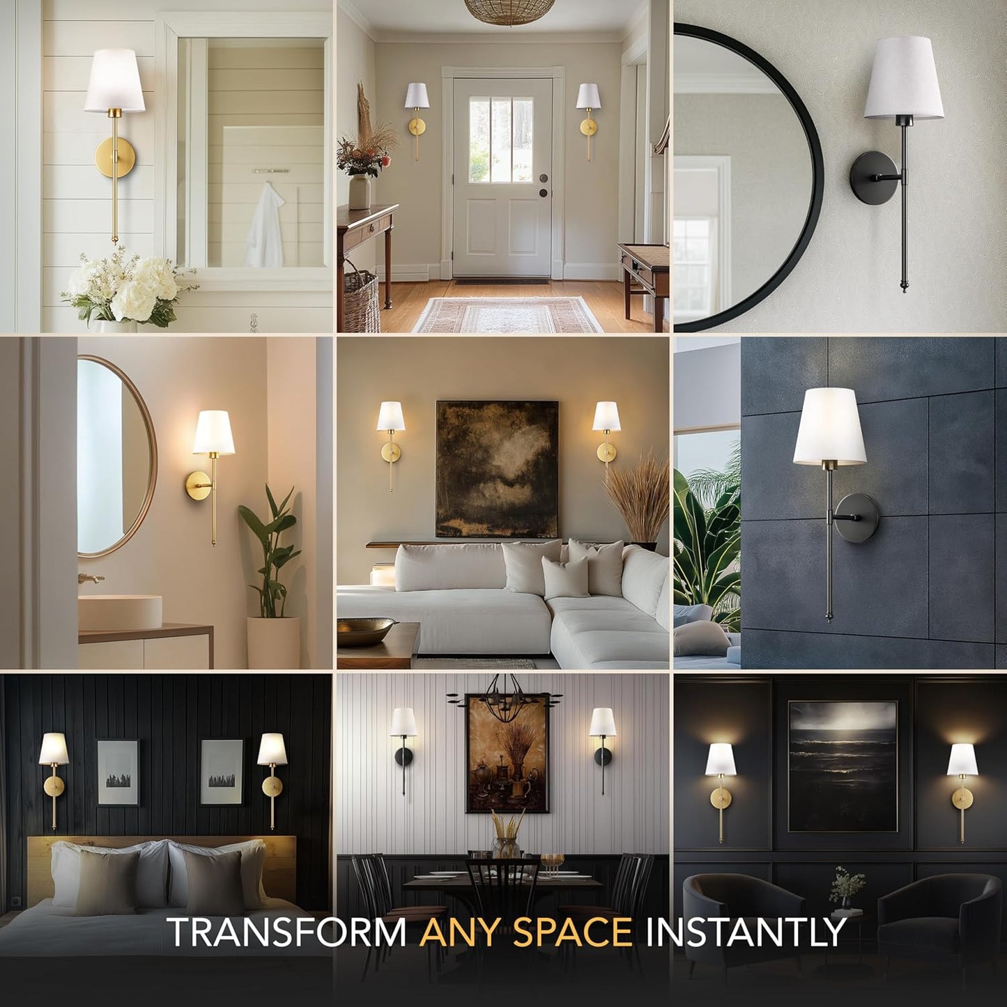 Elegant Wireless Wall Sconce Set™
