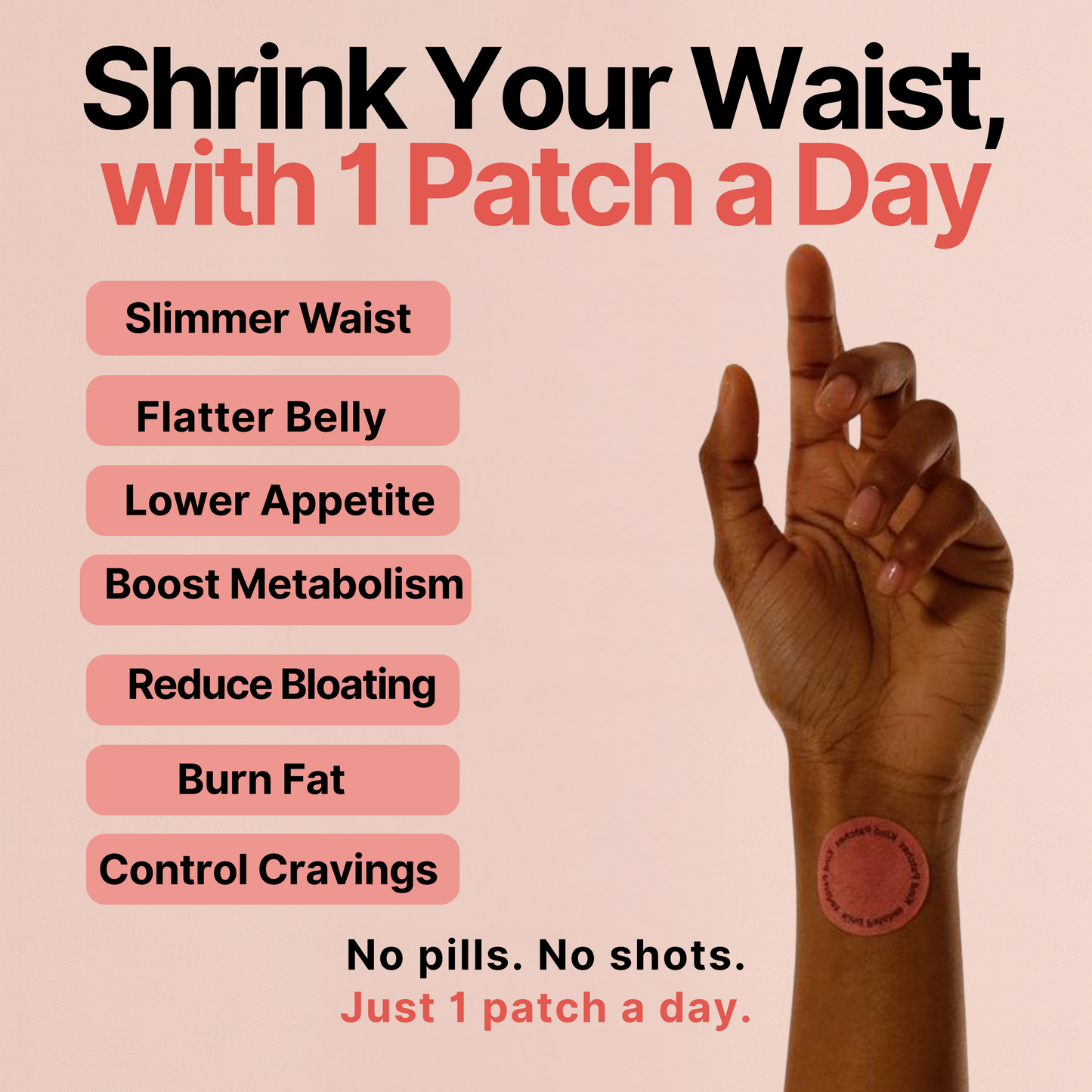 Natural Appetite Control Patches