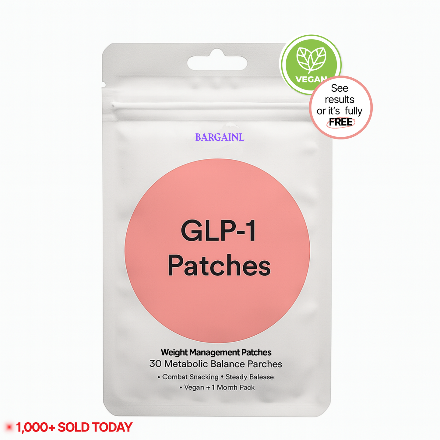 Natural Appetite Control Patches