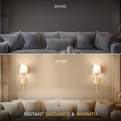 Elegant Wireless Wall Sconce Set™