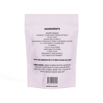 Turmeric Cleansing Pads -