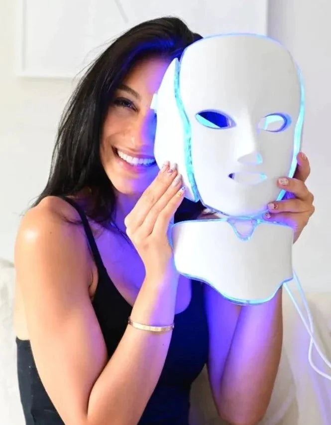 LED Face Mask Light Therapy - Uprium